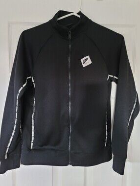 Jordan Youth Size Large, Jumpman Logo Tape  Jacket, black. Excellent condition.